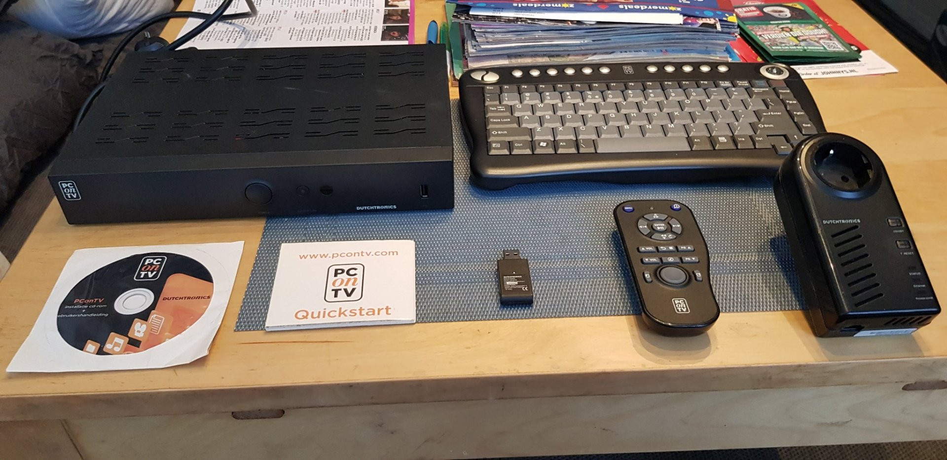 Dutchtronics PC on TV