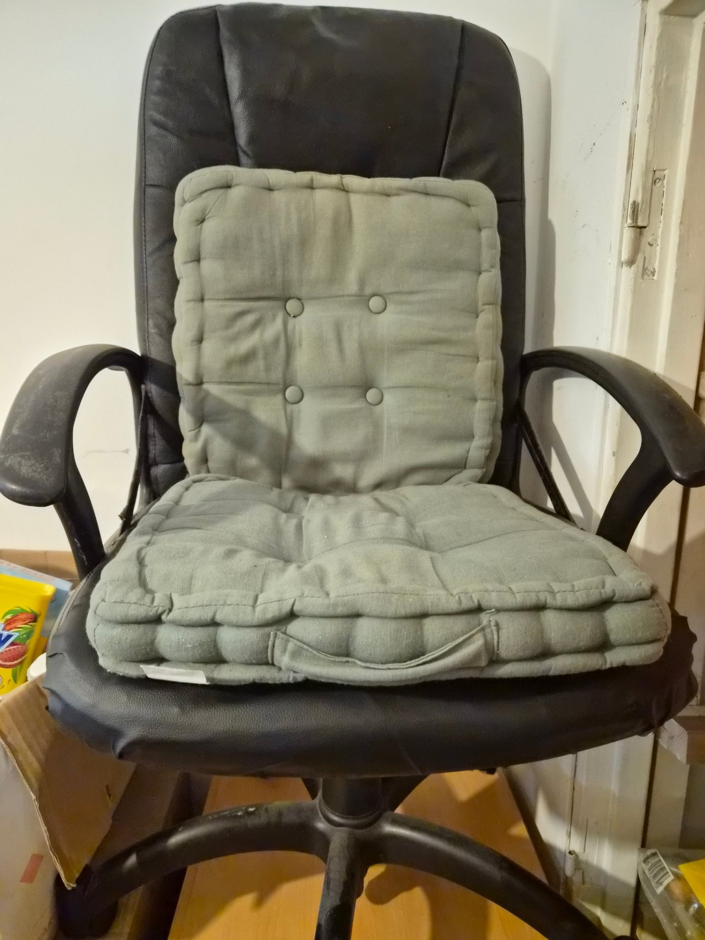 Bureau + bureaustoel Leder - Image 6