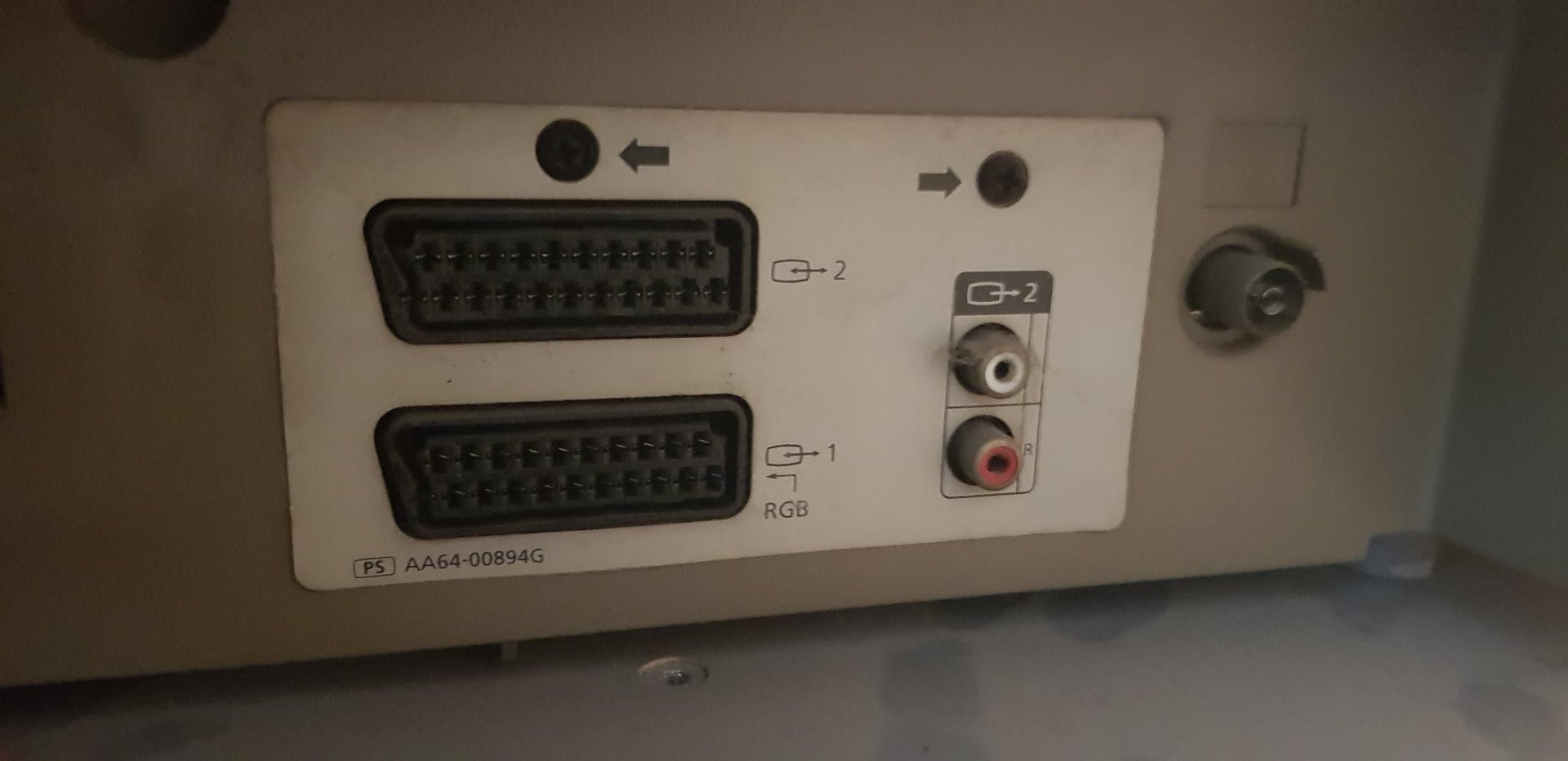 Tv Samsung 70 cm100 Hz Dolby Surround Samsung DVD/VCR speler - Image 4