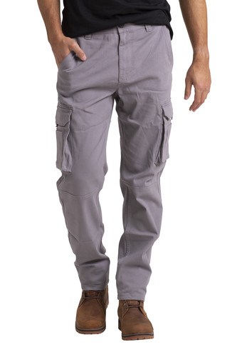 Mens Cargo Combat Work Trousers 100% Cotton Pants.jpg