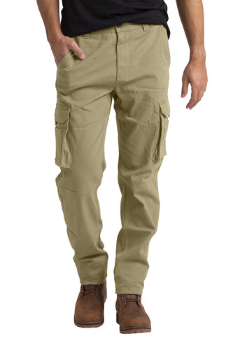 Mens Cargo Combat Work Trousers 100% Cotton Pants.jpg