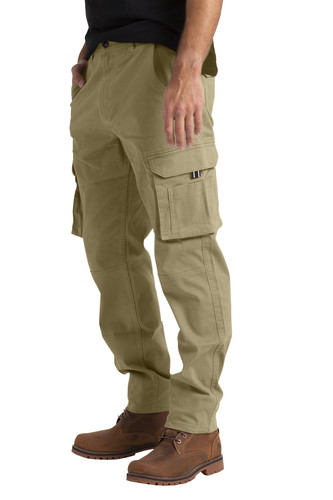 Mens Cargo Combat Work Trousers 100% Cotton Pants.jpg
