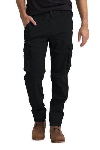 Mens Cargo Combat Work Trousers 100% Cotton Pants.jpg