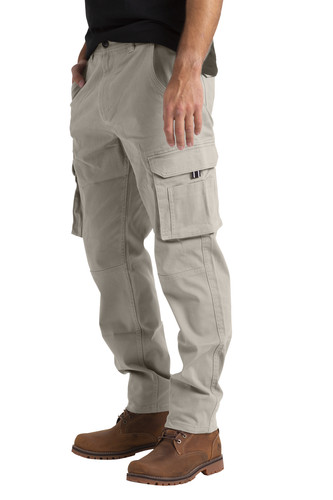 Mens Cargo Combat Work Trousers 100% Cotton Pants.jpg