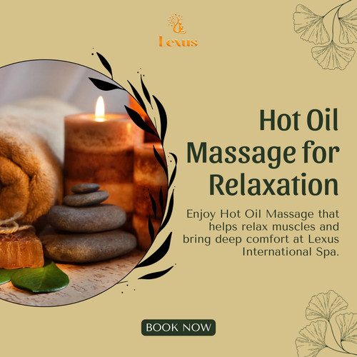Hot Oil Massage for Relaxation