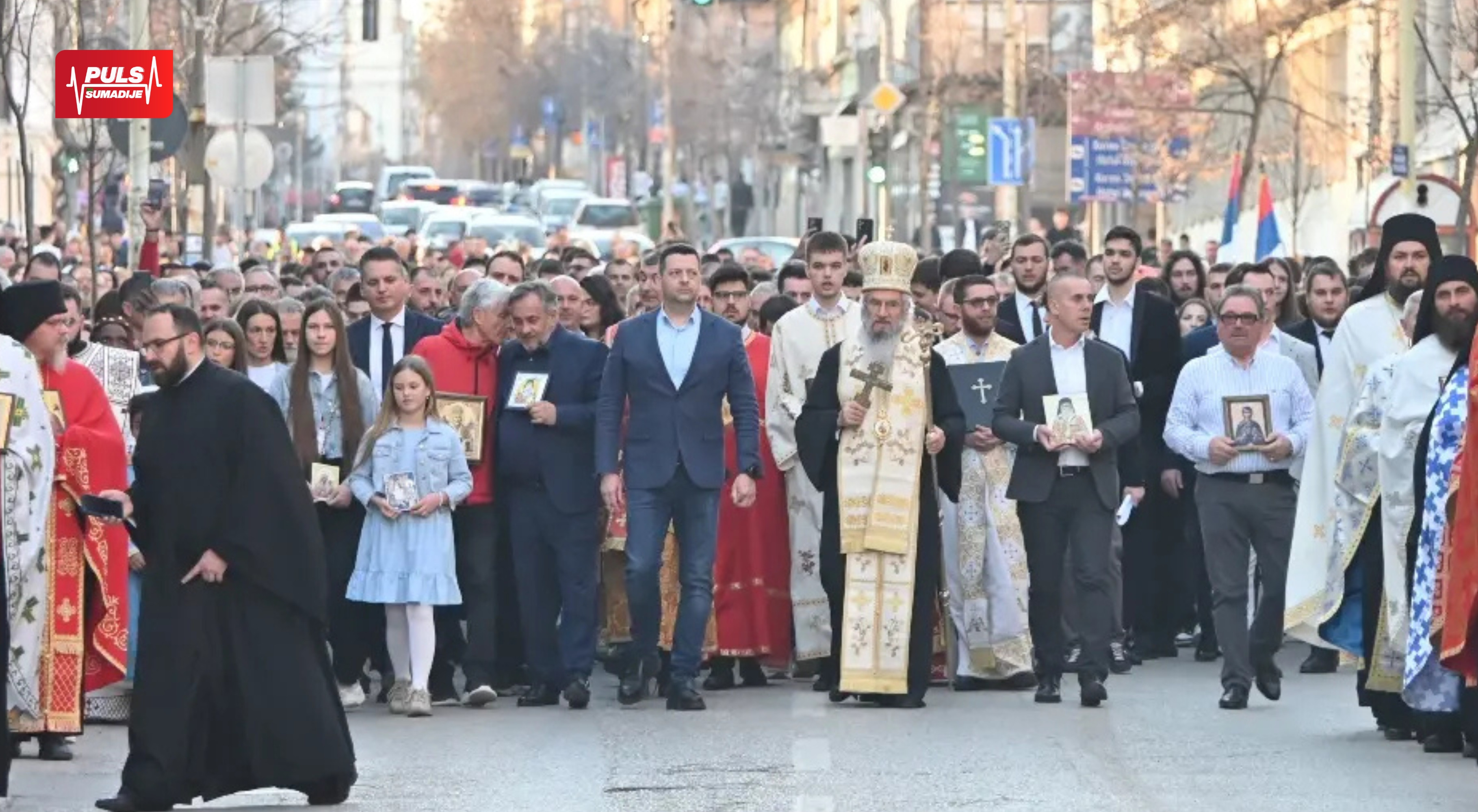 Održana Litija sa ikonama povodom Nedelje pravoslavlja u Kragujevcu!