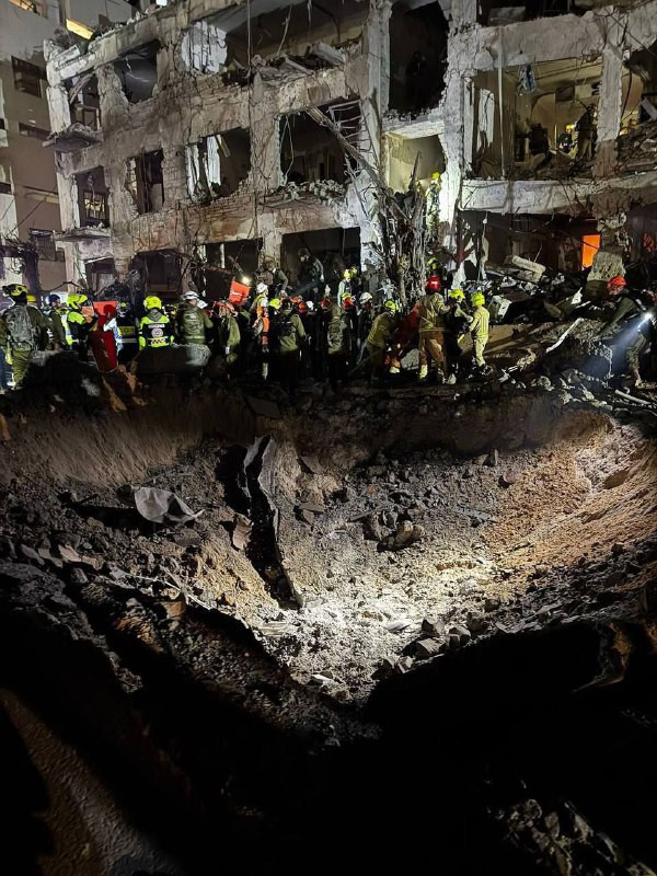 صور من آثار القصف الإيراني على "تل أبيب"...