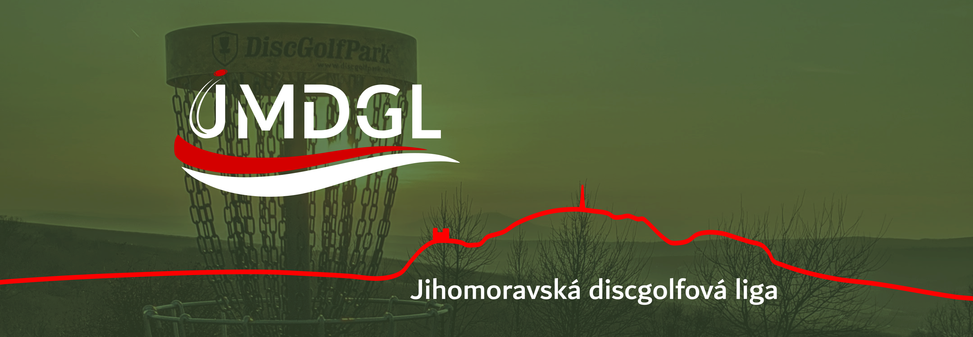 Logo Jihomoravské discgolfové ligy