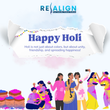 Holi is a celebration of positivity, renewal and new beginnings.
