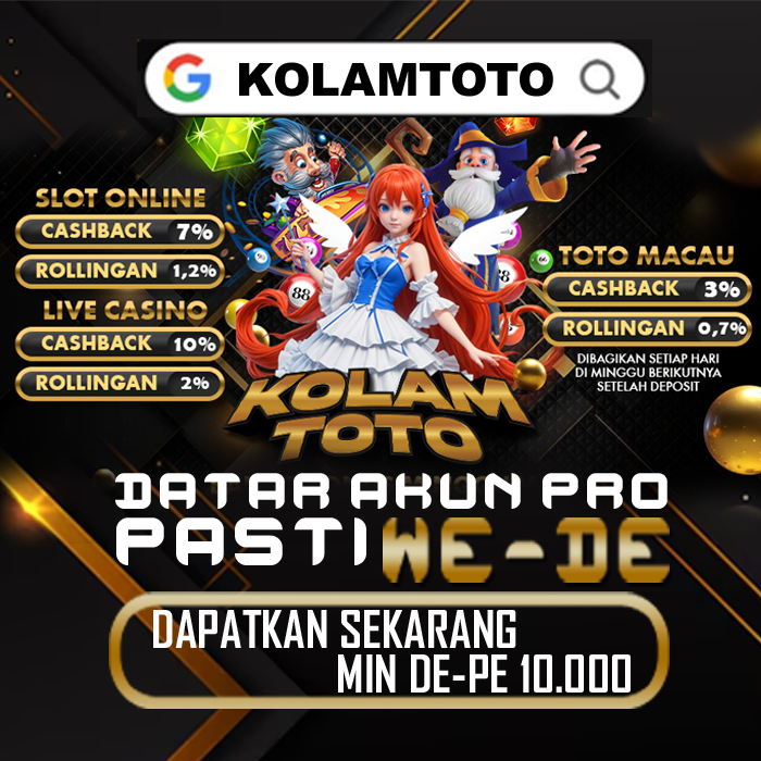 Kolamtoto |Link Alternatif Bandar Togel4D Resmi Terbesar Dengan Hadiah Hura Hura