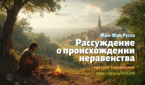 Читать краткий пересказ книги Жан-Жака Руссо «Рассуждение о происхождении неравенства». Рассуждение .jpg
