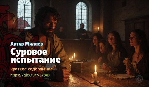 Читать краткий пересказ книги Артура Миллера «Суровое испытание». Суровое испытание, Миллер, краткое.jpg