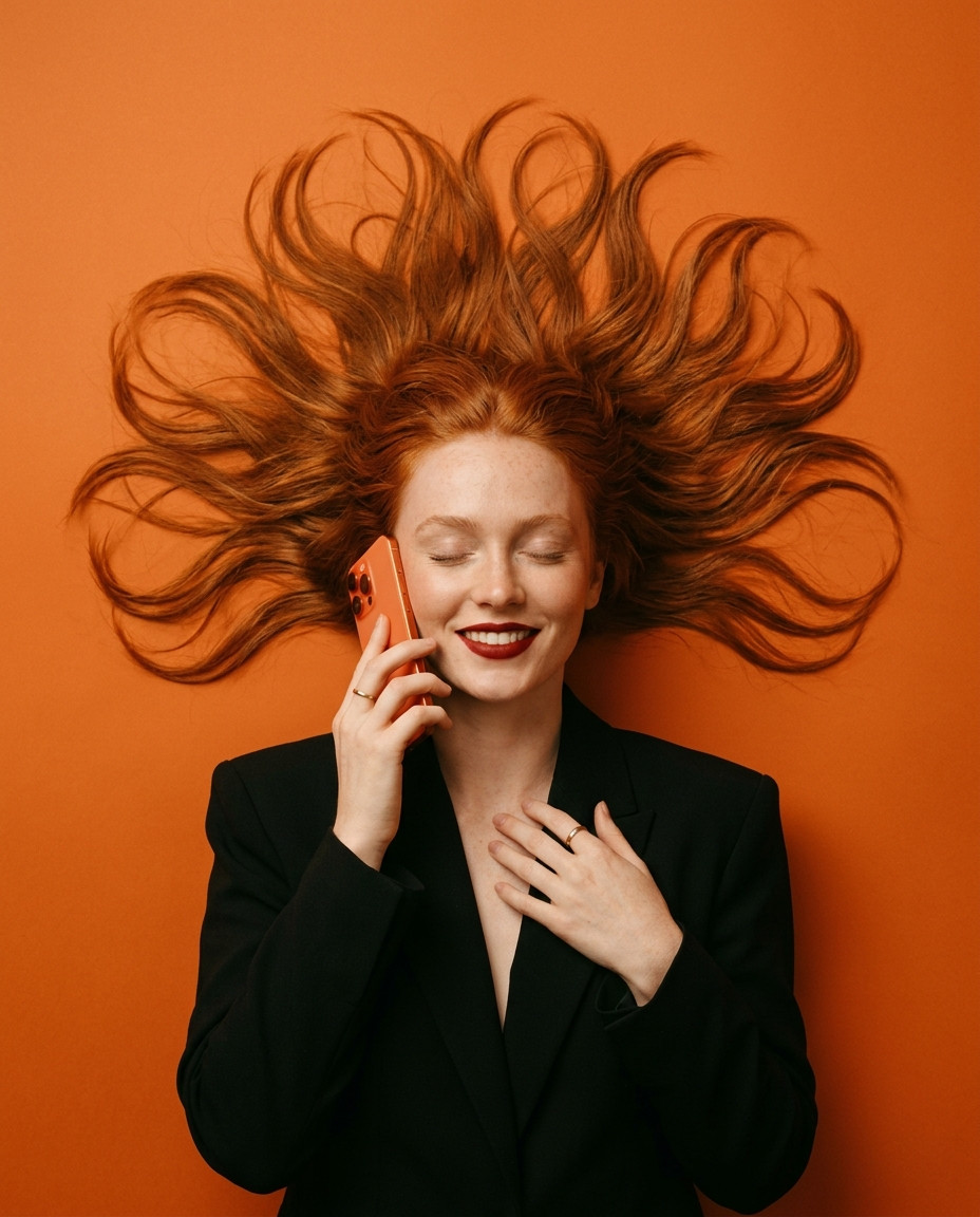 iPhone 17 - Overhead Editorial