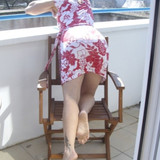 Lisa sur son balcon 01