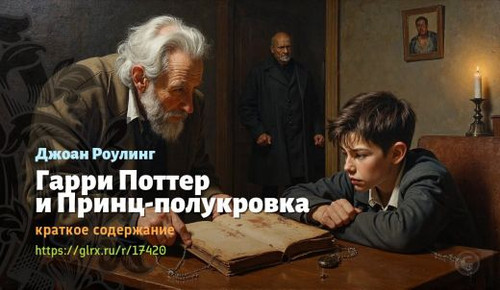 Читать краткий пересказ книги Джоан Роулинг «Гарри Поттер и Принц-полукровка». Гарри Поттер и Принц-.jpg