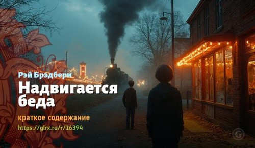 Читать краткий пересказ романа Рэя Брэдбери «Надвигается беда». Надвигается беда, Брэдбери, краткое .jpg