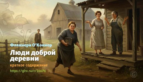 Читать краткий пересказ книги Фланнери О’Коннор «Люди доброй деревни». Люди доброй деревни, О’Коннор.jpg
