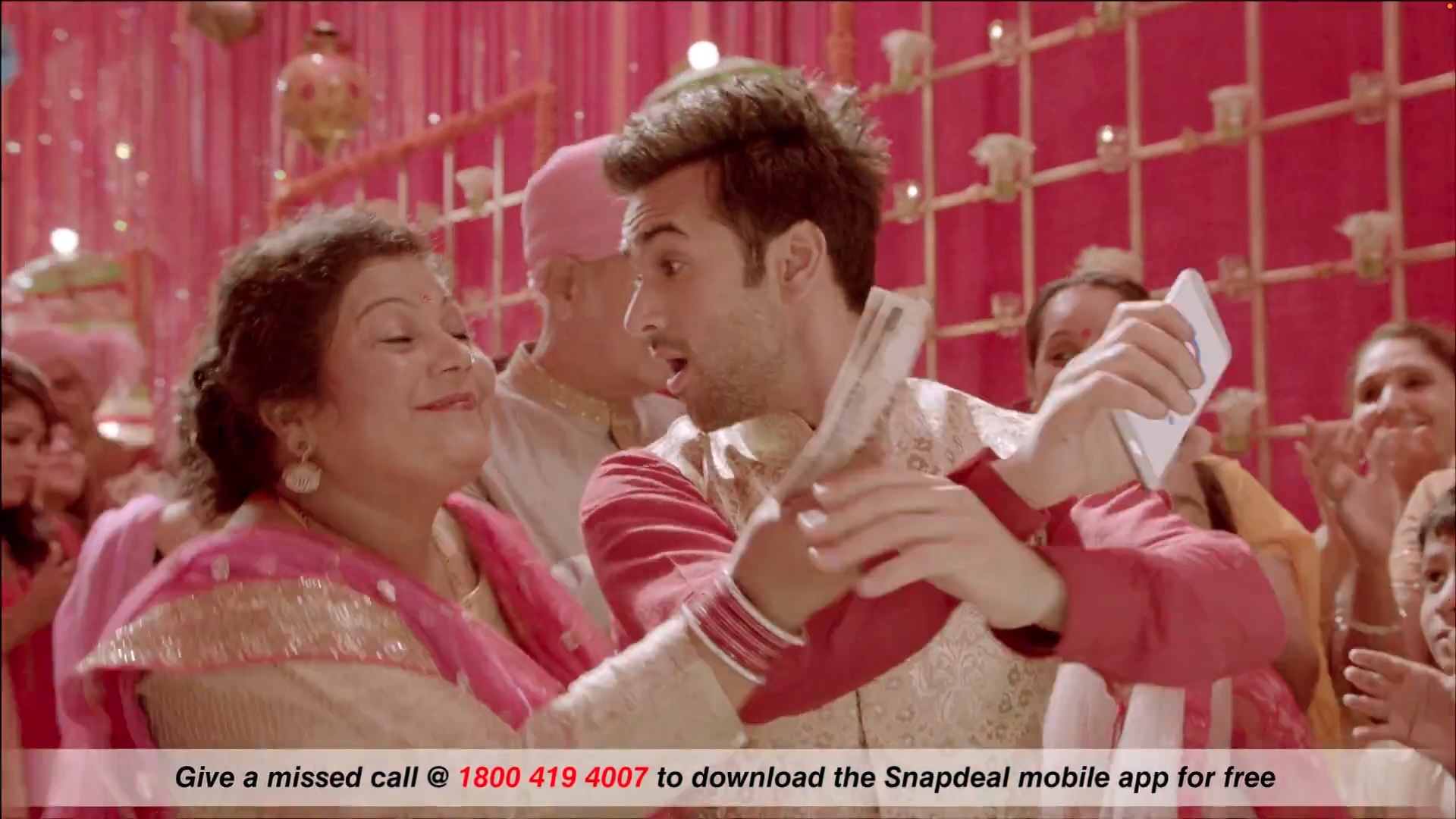 Snapdeal's new TVC "Baarat" highlights Shake Feature