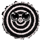 Hypnotic B&amp;W Floofi 300px