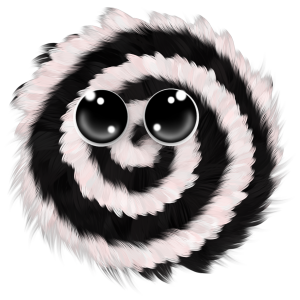 Swirl B&W Floofi 300px.png