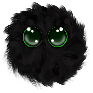 Black (Green Eyes) Floofi 300px.png