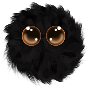 Black (Orange Eyes) Floofi 300px.png