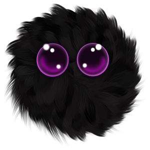 Black (Pink Eyes) Floofi 300px.png