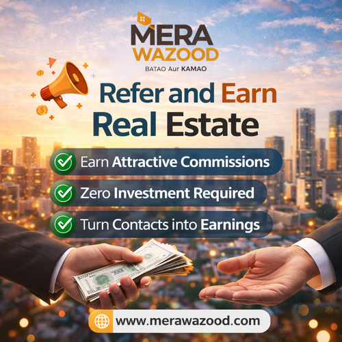 Tired of not monetizing your network? Refer and earn real estate lets you convert your contacts into real earnings. Share trusted property options and earn rewards when deals close. It’s perfect for anyone wanting extra income without risk. Don’t let opportunities slip away—start earning from people you already know with zero investment today.

Visit here - https://www.merawazood.com/referral-income