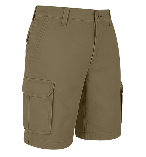 Mens Flat Front Chino Shorts 100%  Cotton Half pants.jpg