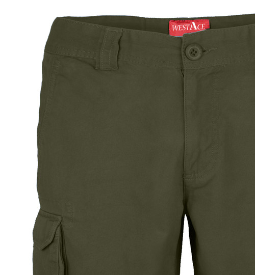 Mens Flat Front Chino Shorts 100%  Cotton Half pants.jpg