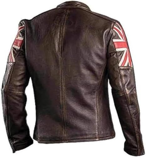 UK Flag Cafe Racer Vintage Brown Jacket 3.jpg