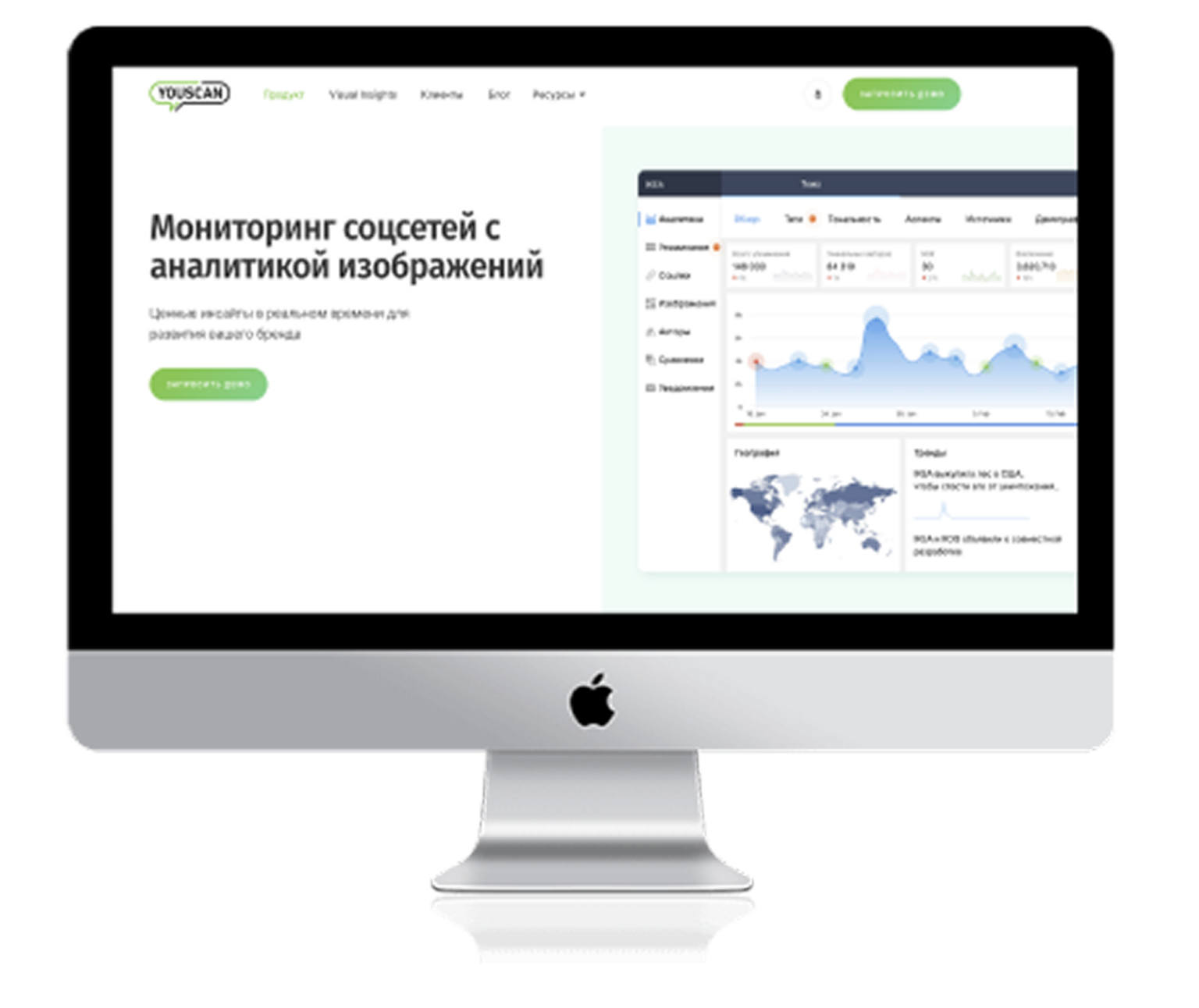 Youscan интерфейс