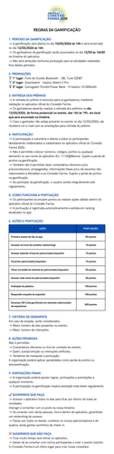 REGRAS DA GAMIFICAÇÃO 1. PERÍODO DA GAMIFICAÇÃO → A gamificação será aberta no dia 10032026 .png