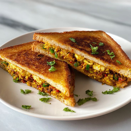 Paneer Bhurji Bread Sandwich Delight A .jpg