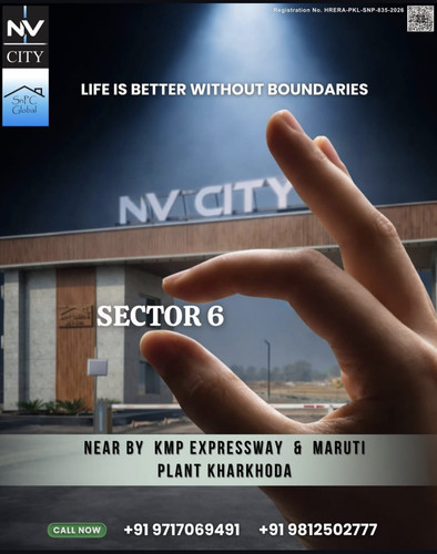 Book your plots in government approved township with NV City.jpg