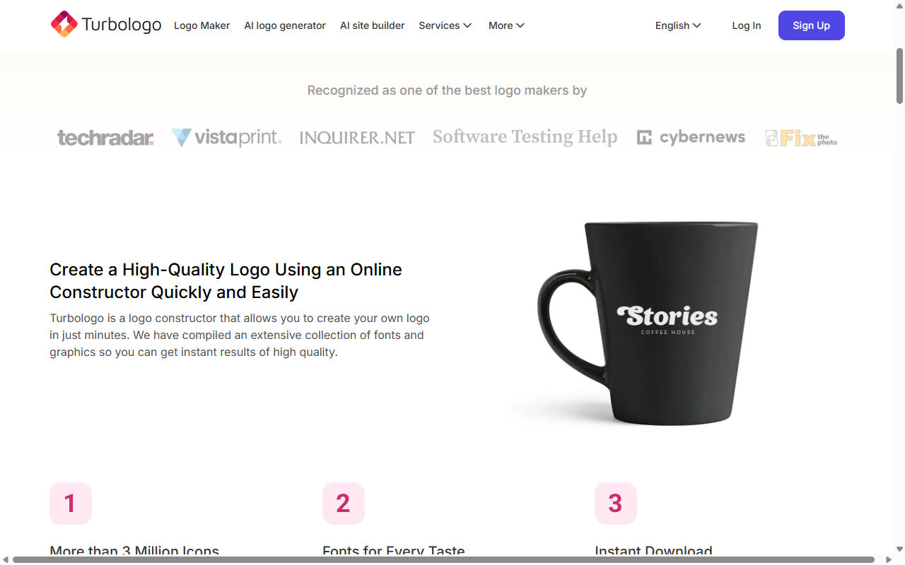 Turbologo 로고 제작 기능