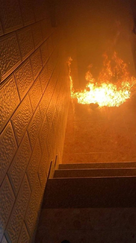 مستوطنون يشعلون النار في منازل الأهالي ببلدة سيلة الظهر جنوب جنين...