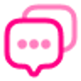 dialog 2 line duotone