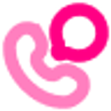 call chat rounded line duotone