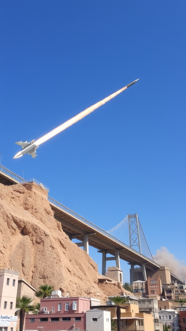 Israel strikes Beirut, destroys southern bridges