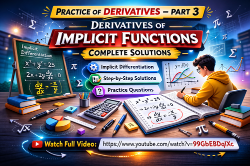 Practice of Derivatives – Part 3 Implicit Differentiation Complete Solutions.png
