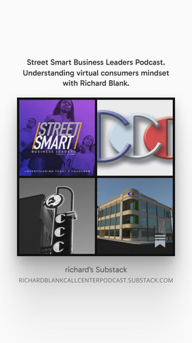 Street Smart Business Leaders Podcast. Understanding virtual consumers mindset with Richard Blank. (.jpg
