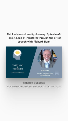 Think a Neurodiversity Journey. Episode 48. Take A Leap & Transform through the art of speech with R.jpg