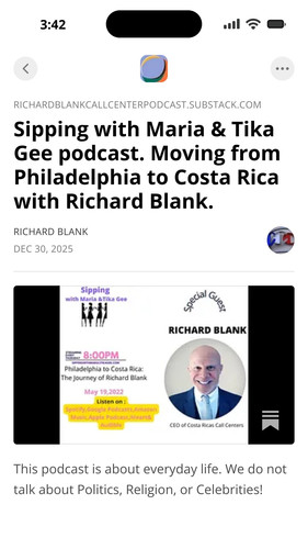 Sipping with Maria & Tika Gee podcast. Moving from Philadelphia to Costa Rica with Richard Blank. (3.jpg