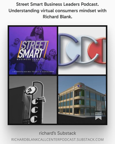 Street Smart Business Leaders Podcast. Understanding virtual consumers mindset with Richard Blank. (.jpg
