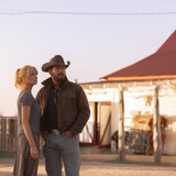 L-R: Kelly Reilly as Beth Dutton and Cole Hauser as Rip Wheeler in Dutton Ranch, episode 8, season 1