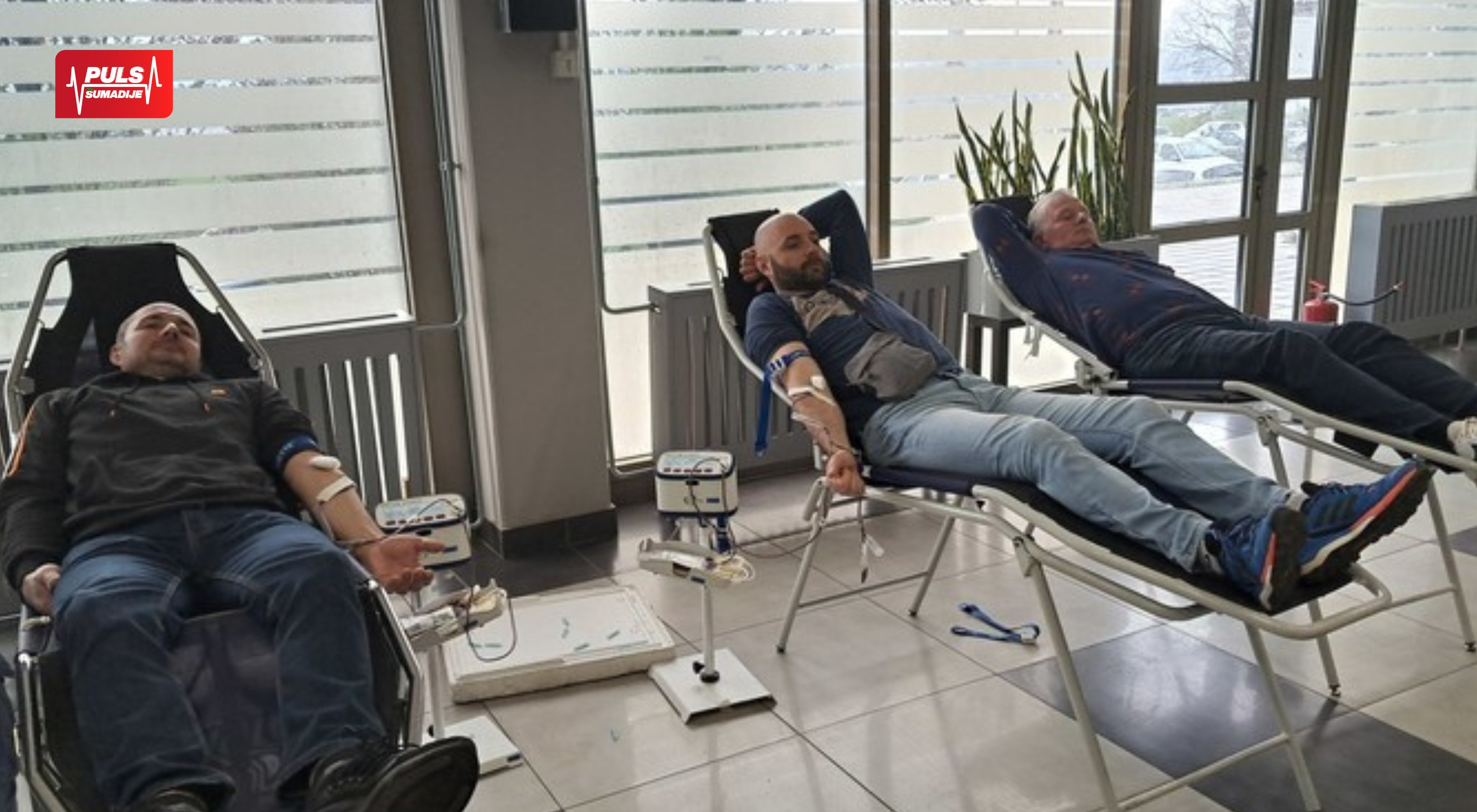 Akcija doborovoljnog davanja krvi u Elektrodistribuciji