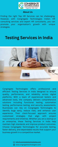 Reliable Testing Services in India by Congregate Technologies.jpg