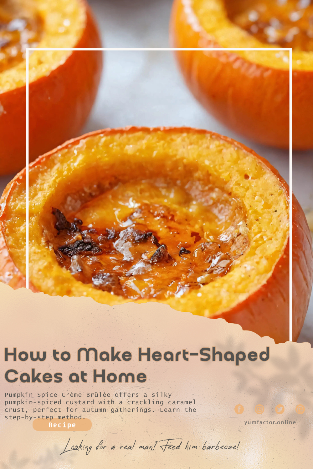 Pumpkin Spice Crème Brûlée – Tempting Fall Dessert