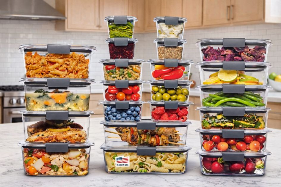 Keep Food Fresh and Organized with Rubbermaid Brilliance Food Storage Containers